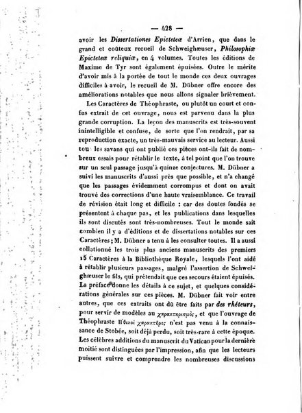 Revue de bibliographie analytique, ou Compte rendu des ouvrages scientifiques et de haute litterature publies en France et a l'etranger ...