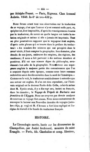 Revue de bibliographie analytique, ou Compte rendu des ouvrages scientifiques et de haute litterature publies en France et a l'etranger ...