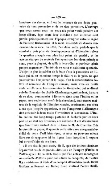 Revue de bibliographie analytique, ou Compte rendu des ouvrages scientifiques et de haute litterature publies en France et a l'etranger ...