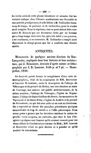 Revue de bibliographie analytique, ou Compte rendu des ouvrages scientifiques et de haute litterature publies en France et a l'etranger ...