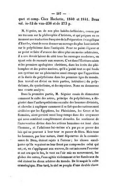 Revue de bibliographie analytique, ou Compte rendu des ouvrages scientifiques et de haute litterature publies en France et a l'etranger ...