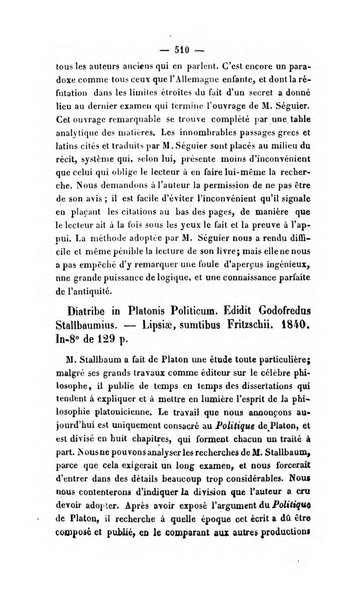 Revue de bibliographie analytique, ou Compte rendu des ouvrages scientifiques et de haute litterature publies en France et a l'etranger ...