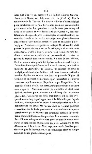 Revue de bibliographie analytique, ou Compte rendu des ouvrages scientifiques et de haute litterature publies en France et a l'etranger ...