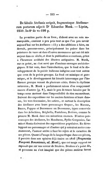 Revue de bibliographie analytique, ou Compte rendu des ouvrages scientifiques et de haute litterature publies en France et a l'etranger ...