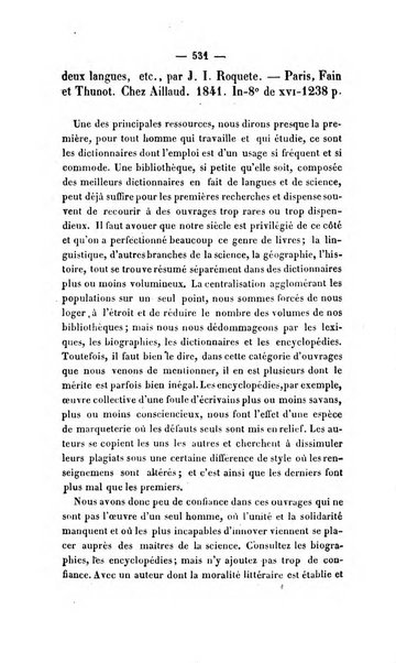 Revue de bibliographie analytique, ou Compte rendu des ouvrages scientifiques et de haute litterature publies en France et a l'etranger ...