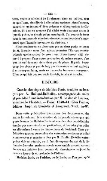 Revue de bibliographie analytique, ou Compte rendu des ouvrages scientifiques et de haute litterature publies en France et a l'etranger ...