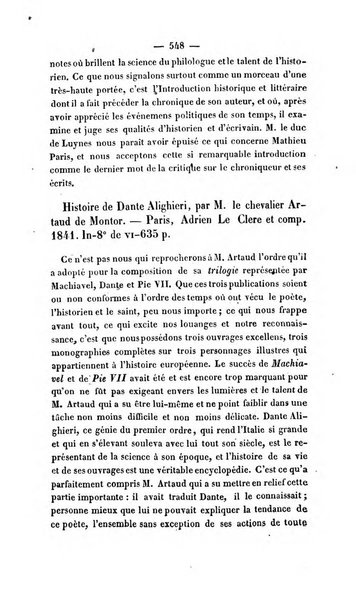 Revue de bibliographie analytique, ou Compte rendu des ouvrages scientifiques et de haute litterature publies en France et a l'etranger ...