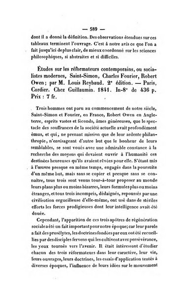 Revue de bibliographie analytique, ou Compte rendu des ouvrages scientifiques et de haute litterature publies en France et a l'etranger ...