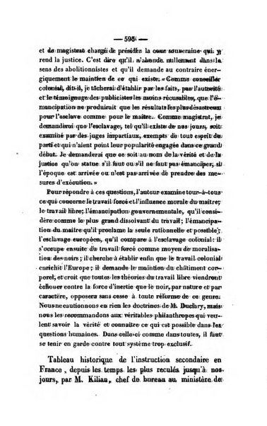 Revue de bibliographie analytique, ou Compte rendu des ouvrages scientifiques et de haute litterature publies en France et a l'etranger ...