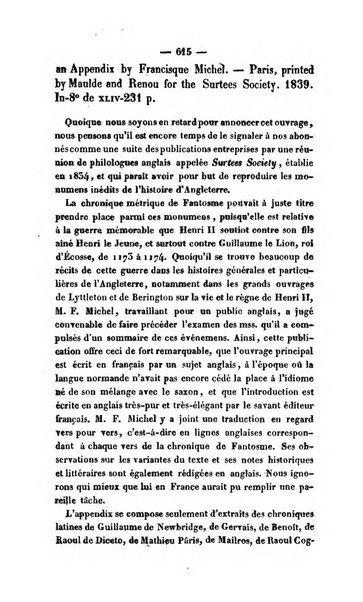 Revue de bibliographie analytique, ou Compte rendu des ouvrages scientifiques et de haute litterature publies en France et a l'etranger ...