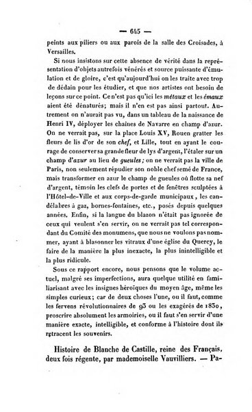 Revue de bibliographie analytique, ou Compte rendu des ouvrages scientifiques et de haute litterature publies en France et a l'etranger ...