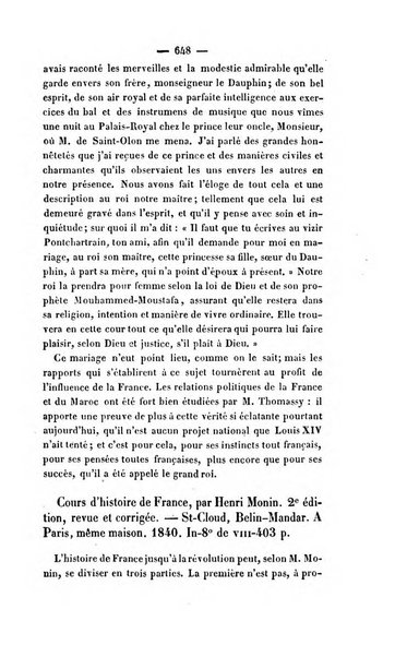 Revue de bibliographie analytique, ou Compte rendu des ouvrages scientifiques et de haute litterature publies en France et a l'etranger ...