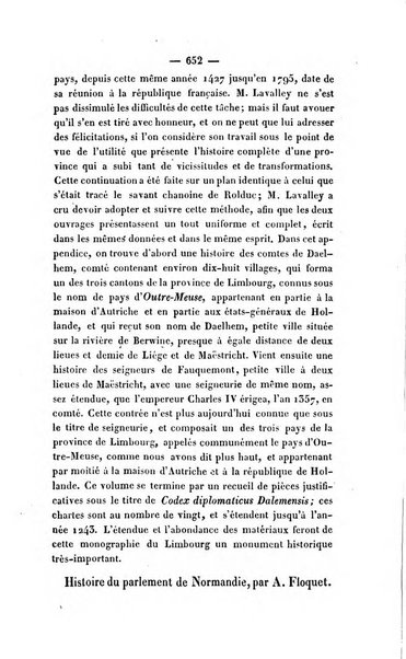 Revue de bibliographie analytique, ou Compte rendu des ouvrages scientifiques et de haute litterature publies en France et a l'etranger ...