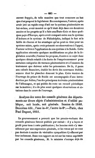 Revue de bibliographie analytique, ou Compte rendu des ouvrages scientifiques et de haute litterature publies en France et a l'etranger ...