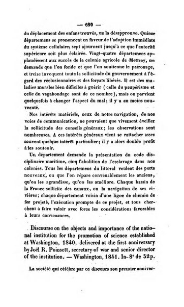 Revue de bibliographie analytique, ou Compte rendu des ouvrages scientifiques et de haute litterature publies en France et a l'etranger ...