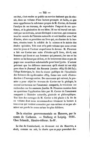 Revue de bibliographie analytique, ou Compte rendu des ouvrages scientifiques et de haute litterature publies en France et a l'etranger ...