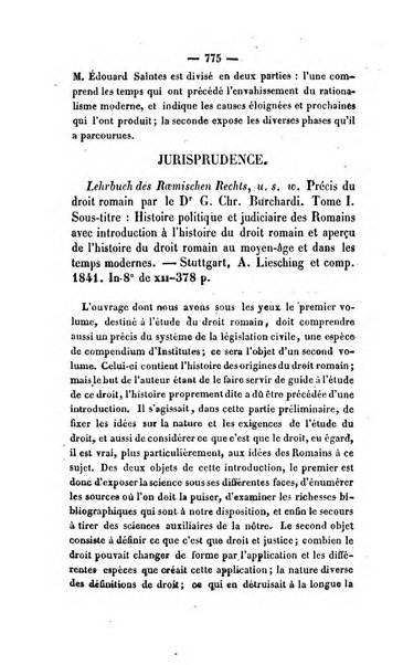 Revue de bibliographie analytique, ou Compte rendu des ouvrages scientifiques et de haute litterature publies en France et a l'etranger ...