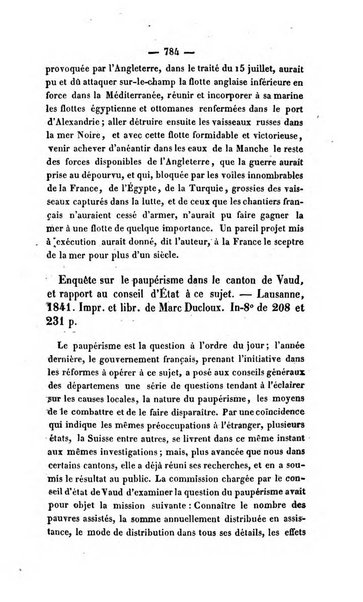 Revue de bibliographie analytique, ou Compte rendu des ouvrages scientifiques et de haute litterature publies en France et a l'etranger ...