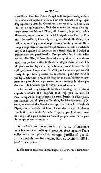 Revue de bibliographie analytique, ou Compte rendu des ouvrages scientifiques et de haute litterature publies en France et a l'etranger ...