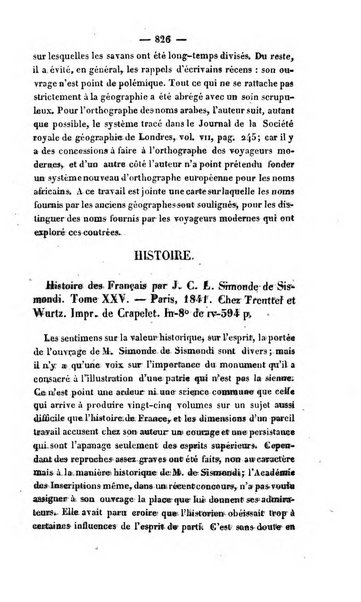 Revue de bibliographie analytique, ou Compte rendu des ouvrages scientifiques et de haute litterature publies en France et a l'etranger ...