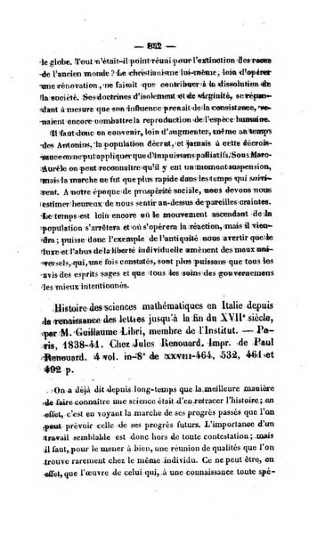 Revue de bibliographie analytique, ou Compte rendu des ouvrages scientifiques et de haute litterature publies en France et a l'etranger ...