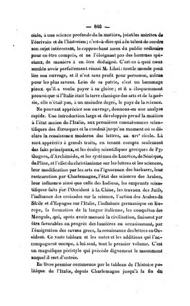 Revue de bibliographie analytique, ou Compte rendu des ouvrages scientifiques et de haute litterature publies en France et a l'etranger ...