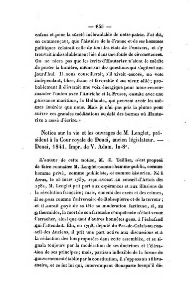 Revue de bibliographie analytique, ou Compte rendu des ouvrages scientifiques et de haute litterature publies en France et a l'etranger ...