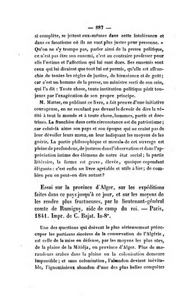 Revue de bibliographie analytique, ou Compte rendu des ouvrages scientifiques et de haute litterature publies en France et a l'etranger ...