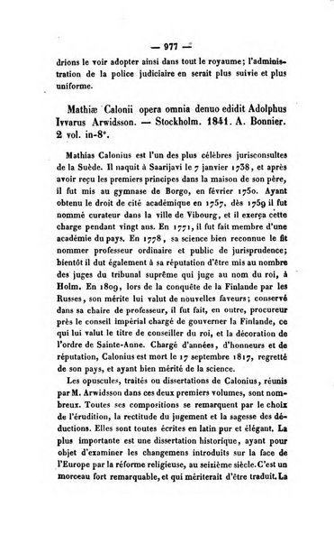 Revue de bibliographie analytique, ou Compte rendu des ouvrages scientifiques et de haute litterature publies en France et a l'etranger ...