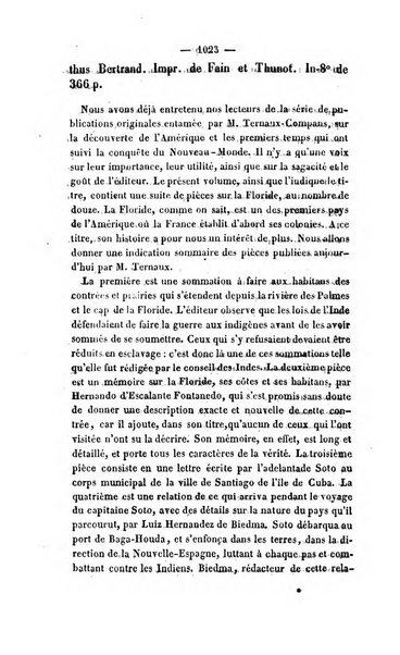 Revue de bibliographie analytique, ou Compte rendu des ouvrages scientifiques et de haute litterature publies en France et a l'etranger ...