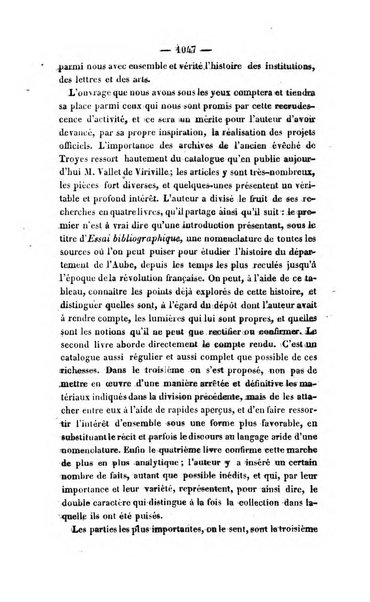 Revue de bibliographie analytique, ou Compte rendu des ouvrages scientifiques et de haute litterature publies en France et a l'etranger ...