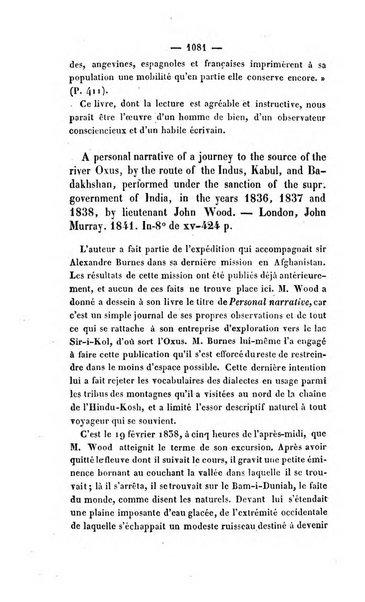 Revue de bibliographie analytique, ou Compte rendu des ouvrages scientifiques et de haute litterature publies en France et a l'etranger ...