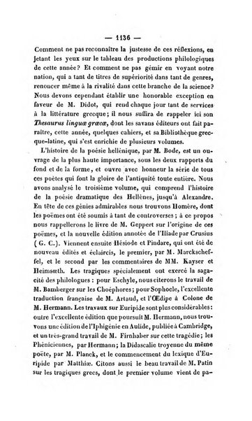 Revue de bibliographie analytique, ou Compte rendu des ouvrages scientifiques et de haute litterature publies en France et a l'etranger ...