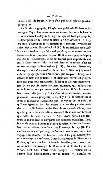 Revue de bibliographie analytique, ou Compte rendu des ouvrages scientifiques et de haute litterature publies en France et a l'etranger ...