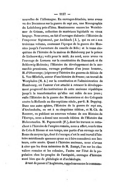 Revue de bibliographie analytique, ou Compte rendu des ouvrages scientifiques et de haute litterature publies en France et a l'etranger ...