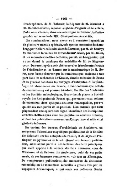 Revue de bibliographie analytique, ou Compte rendu des ouvrages scientifiques et de haute litterature publies en France et a l'etranger ...