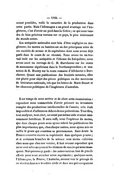 Revue de bibliographie analytique, ou Compte rendu des ouvrages scientifiques et de haute litterature publies en France et a l'etranger ...