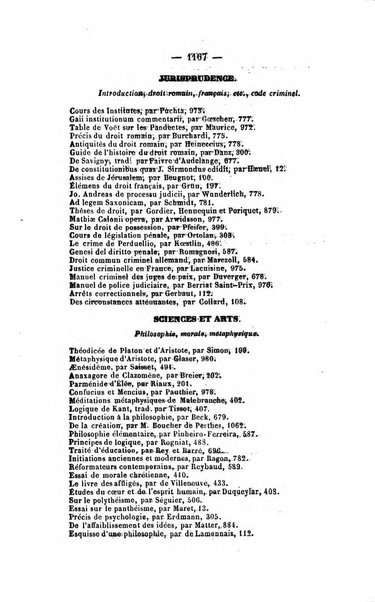 Revue de bibliographie analytique, ou Compte rendu des ouvrages scientifiques et de haute litterature publies en France et a l'etranger ...