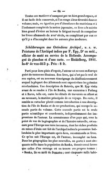 Revue de bibliographie analytique, ou Compte rendu des ouvrages scientifiques et de haute litterature publies en France et a l'etranger ...