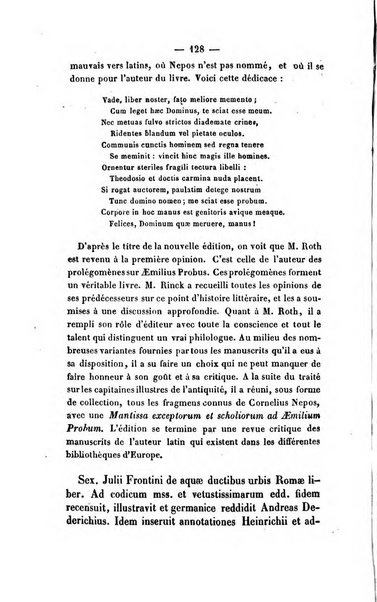 Revue de bibliographie analytique, ou Compte rendu des ouvrages scientifiques et de haute litterature publies en France et a l'etranger ...