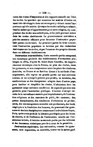 Revue de bibliographie analytique, ou Compte rendu des ouvrages scientifiques et de haute litterature publies en France et a l'etranger ...