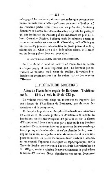 Revue de bibliographie analytique, ou Compte rendu des ouvrages scientifiques et de haute litterature publies en France et a l'etranger ...