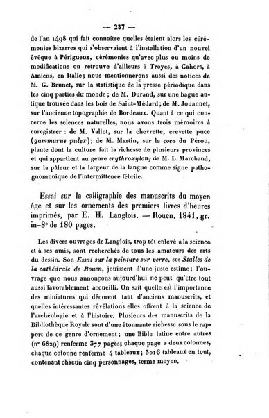 Revue de bibliographie analytique, ou Compte rendu des ouvrages scientifiques et de haute litterature publies en France et a l'etranger ...