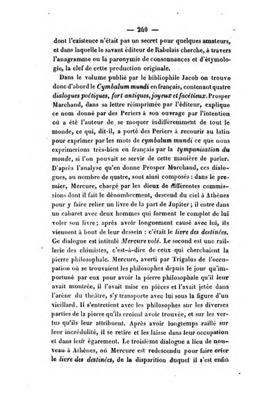 Revue de bibliographie analytique, ou Compte rendu des ouvrages scientifiques et de haute litterature publies en France et a l'etranger ...