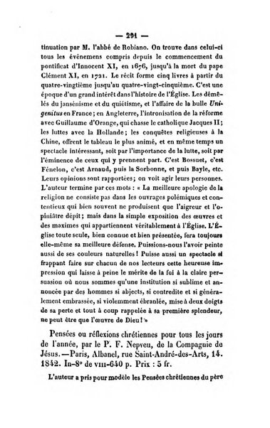 Revue de bibliographie analytique, ou Compte rendu des ouvrages scientifiques et de haute litterature publies en France et a l'etranger ...