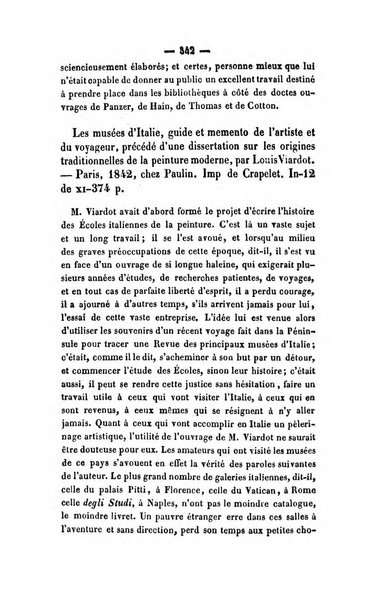 Revue de bibliographie analytique, ou Compte rendu des ouvrages scientifiques et de haute litterature publies en France et a l'etranger ...