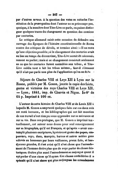 Revue de bibliographie analytique, ou Compte rendu des ouvrages scientifiques et de haute litterature publies en France et a l'etranger ...