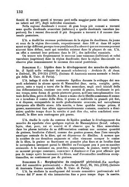 Revue des archives italiennes de biologie