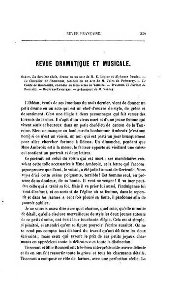 Revue francaise