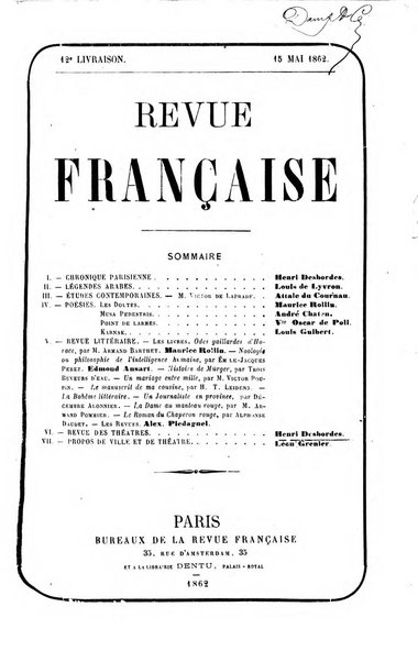 Revue francaise